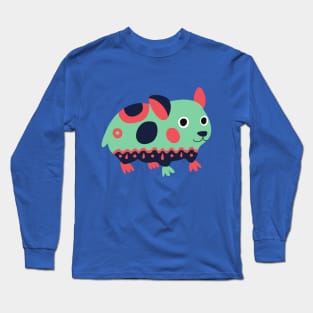 Cute Hamster Cartoon Long Sleeve T-Shirt